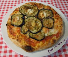 Pizza alle melanzane