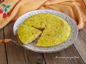 Frittata rustica con pancetta e patate