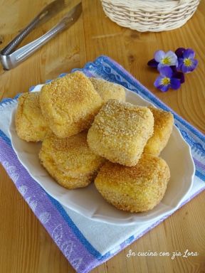 Mozzarella in carrozza fritta croccante