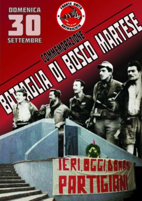 freccia wrote a new post, Commemorazione battaglia Bosco Martese, on the site f(r)eccia