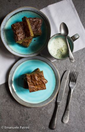 Tea matcha brownies ricetta