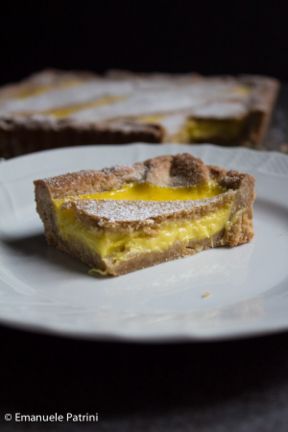 Crostata segale e crema al bergamotto ricetta