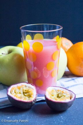 Succo mela aloe e frutto della passione ricetta
