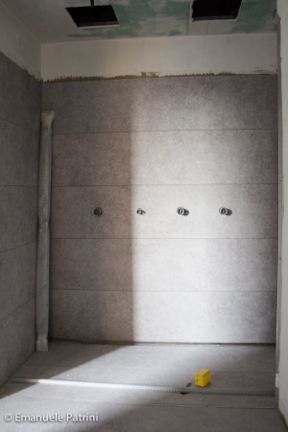 I lavori continuano, la prima fase pavimenti è fatta