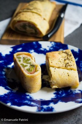 Rotolo asparagi e mortadella ricetta