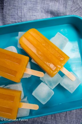 Ghiaccioli mango mela e aloe vera ricetta