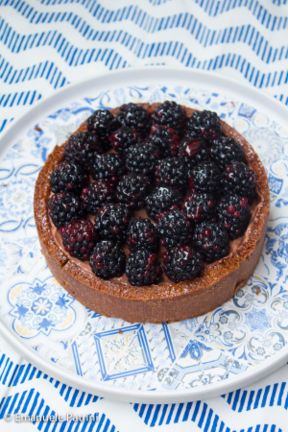 Torta cioccolato e more ricetta