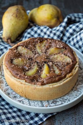 Torta sfoglia pere e cioccolato ricetta