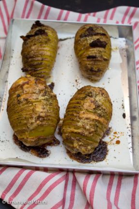 Patate alla Hasselback ricetta