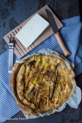 Torta salata carote gialle e Bianco di Langa ricetta
