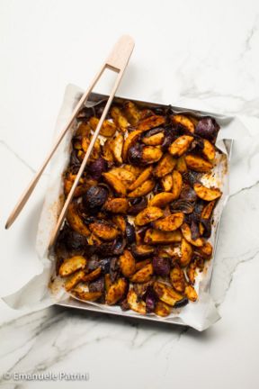 Patate e cipollotti alla BBQ ricetta