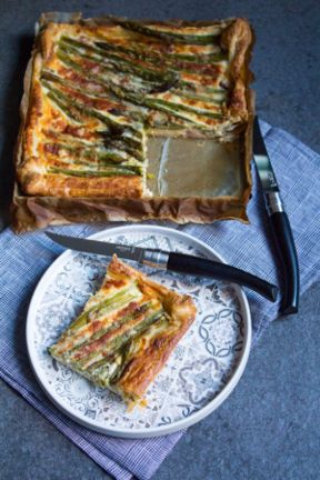 Torta salata asparagi e pancetta ricetta