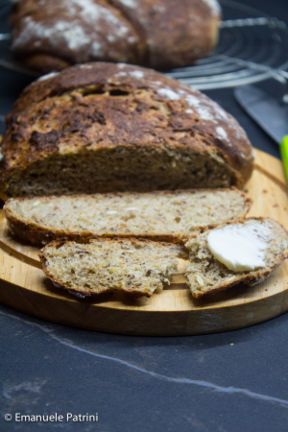 Pane grano saraceno farro e senape ricetta