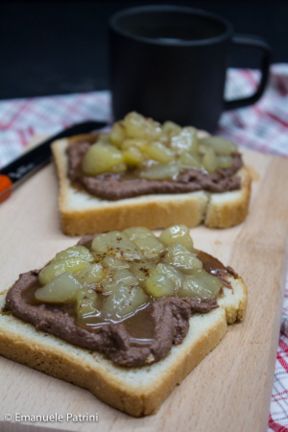 Toast pere e cioccolato ricetta