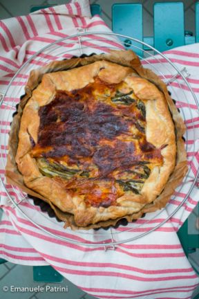Torta salata asparagi e prosciutto cotto ricetta