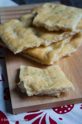 Focaccia genovese secca ricetta
