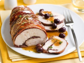 Le migliori ricette semplici per il menù di Natale 2018: Filetto di maiale arrotolato.