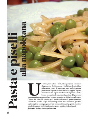 Pasta e piselli alla napoletana