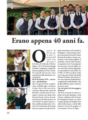 Intervista a Piero Zanini, la Taverna compie 40 anni