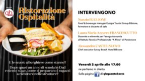 E gli studenti delle scuole alberghiere in pandemia?