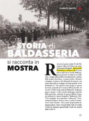 BALDASSERIA SI METTE IN MOSTRA