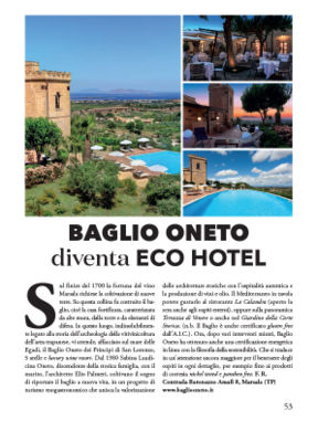 Baglio Oneto ristorante con quattro ori e altri gioielli
