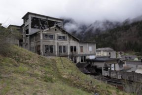 Laveria nel museo minerario di Cave del Predil