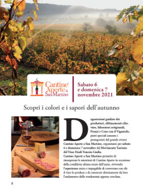 Cantine Aperte a San Martino in Friuli Venezia Giulia