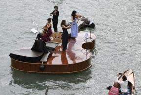 Arriva a Grado il Violino di Noè