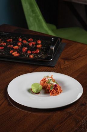 Gli spaghetti al pomodoro diventano un dolce