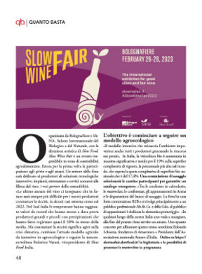 Premio Carta Vini Terroir e Spirito Slow