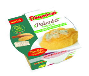 Da DimmidiSì Polenta Classica e Polenta con Gorzongola, fresche, morbide e appetitose!