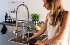 Da Guglielmi  Tuttuno, il primo miscelatore ecosostenibile