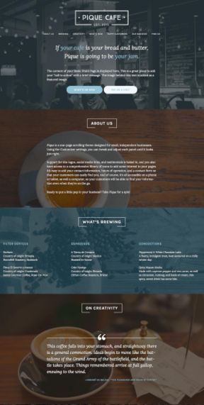 New Theme: Pique