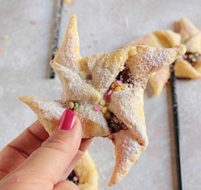Ricetta girandole di pasta sfoglia dolci, perfette da fare con i bambini