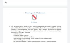 Lockdown-non-lockdown: un paradosso invivibile, specialmente in Campania