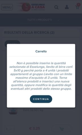 Esselunga sta razionando il lievito