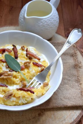 Risotto zucca e taleggio