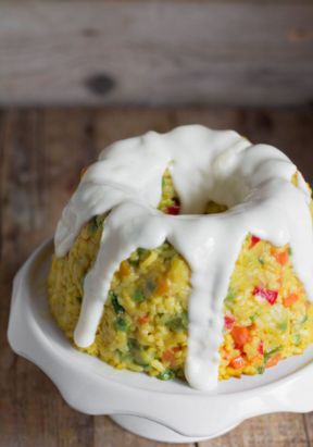 Timballo di riso al forno vegetariano