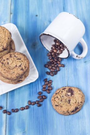 Biscotti caffè e cioccolato
