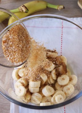 Banana bread allo zenzero