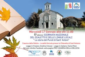 GIORNATA DEL DIALETTO E LINGUE LOCALI
