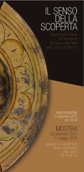 Nuove testimonianze archeologiche dal mare e dalla terra nella Laguna di Marano